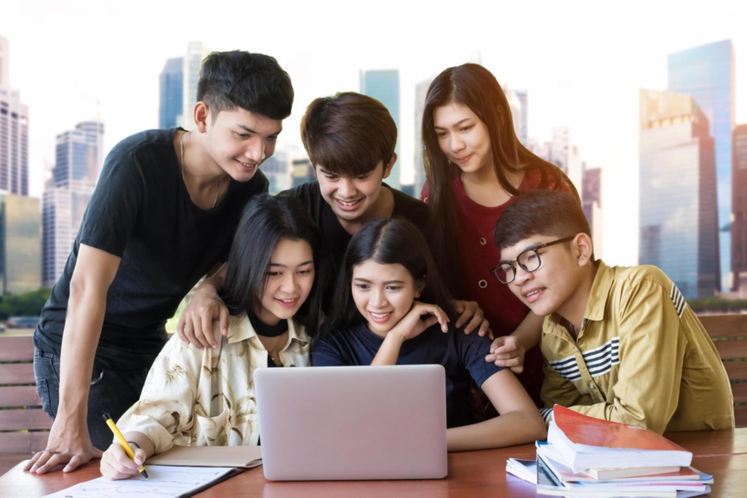 Business financial planning session with charts and analysis